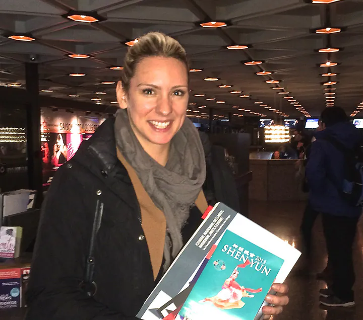 NDP MP Ruth Ellen Brosseau treated her parents to Shen Yun Performing Arts on Friday and had the pleasure of watching her teenage son’s jaw drop at the classical Chinese dance performance. (Matthew Little/Epoch Times)