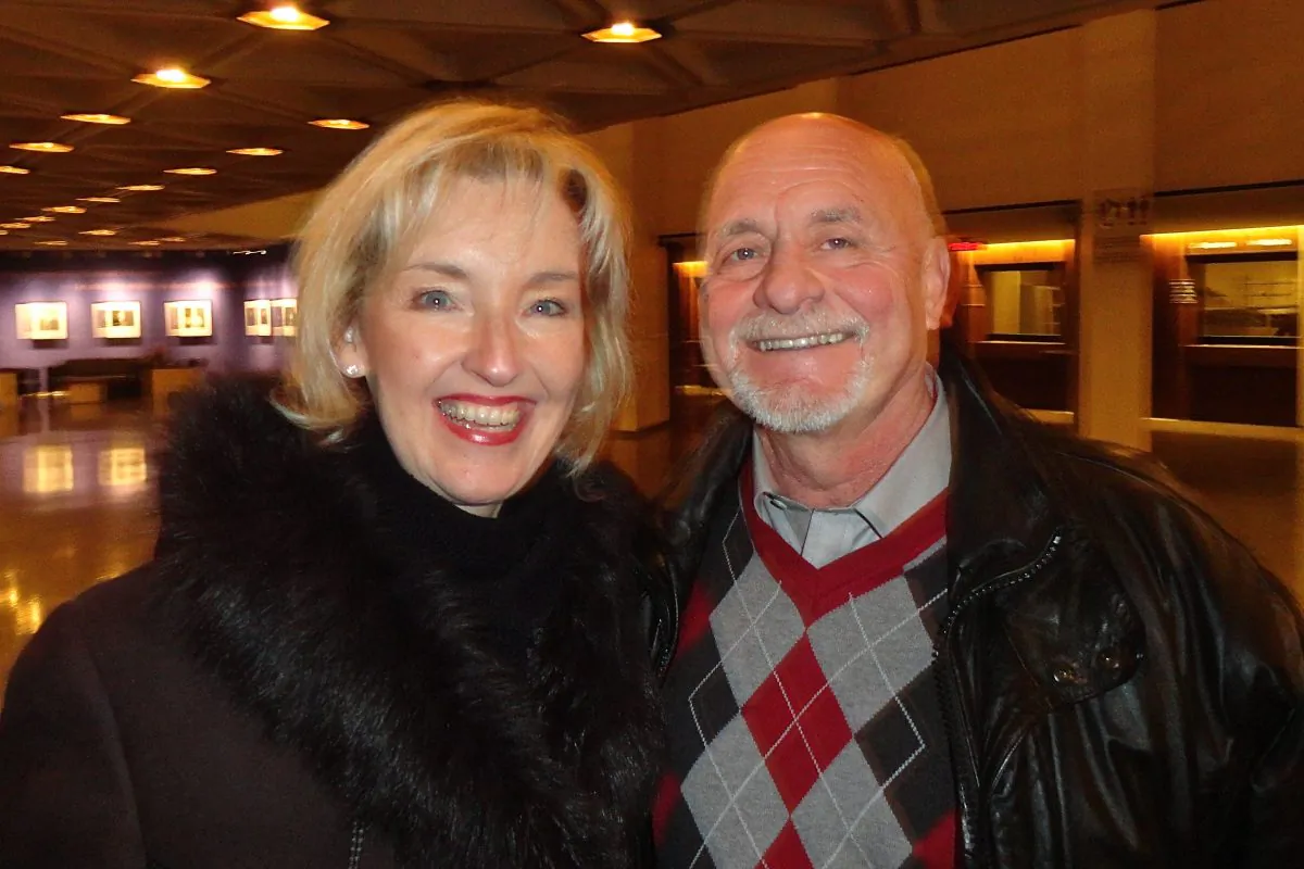 Dario and Claire Pagliarello attended Shen Yun's Saturday matinee performance at the National Arts Centre in Ottawa on Jan. 3, 2015. (Rahul Vaidyanath/Epoch Times)