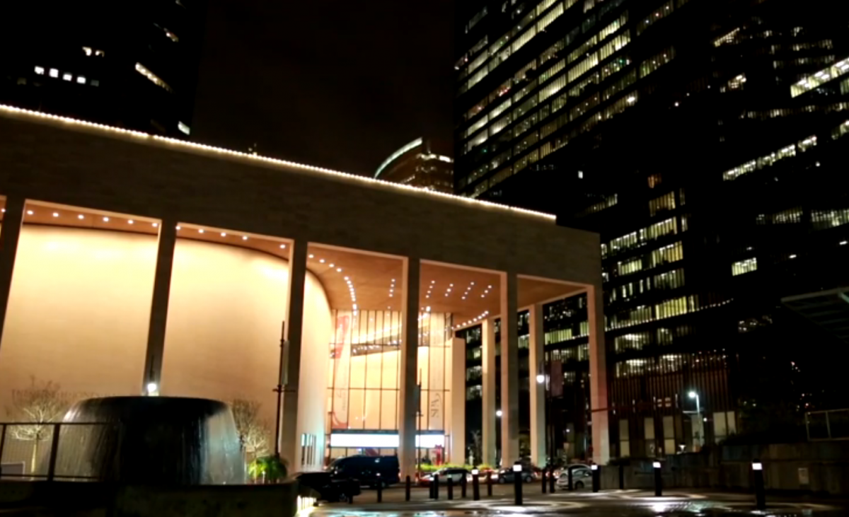 Houston's Jones Hall for the Performing Arts. (Courtesy of NTD Television)