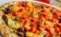 Recipe: Gluten-Free Pizza (Veggie)