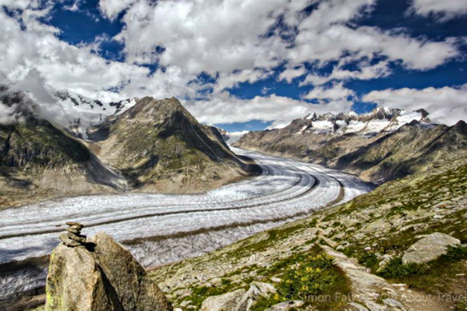 Aletsch Glacier from Belalp (Simon Falvo)