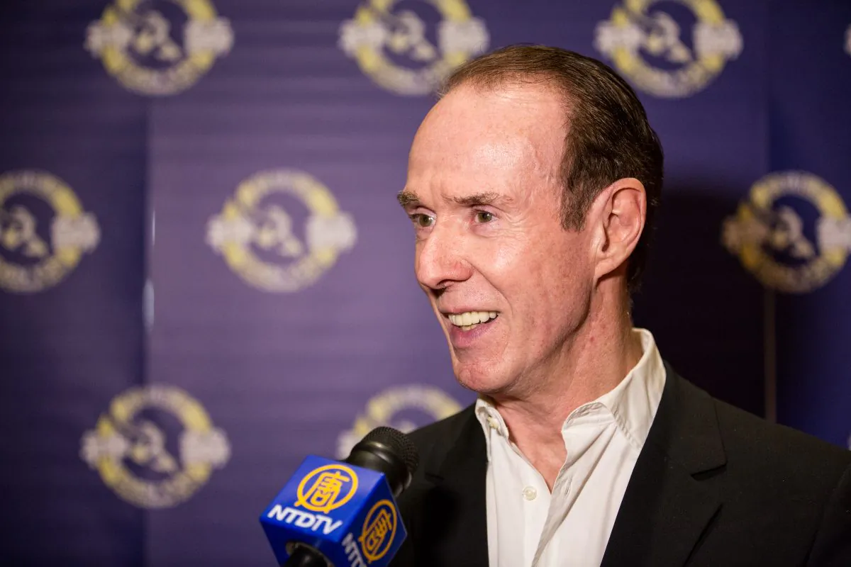 Professor Pierre Charbonneau sees his life as a journey toward spiritual understanding, and at Place Des Arts in Montreal on Jan 7, 2015, he found in Shen Yun Performing Arts a pinnacle of achievement in bringing this spirit to the performing arts. (Evan Ning/Epoch Times)