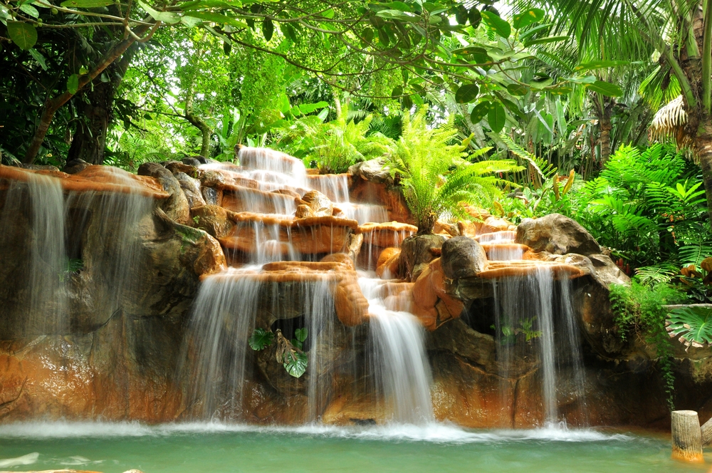 Hot springs in Costa Rica via Shutterstock*