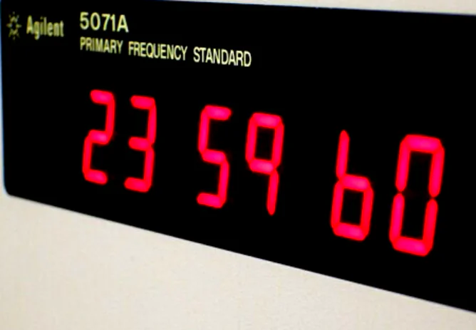 Not something you see every day. (leapsecond.com)