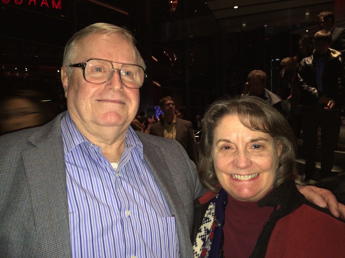 Brent and Susan Leavitt at the Winspear Opera House on Jan. 9, 2015. (June Fakkert/Epoch Times)