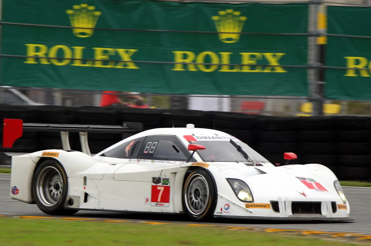 Retired F1 ace Rubens Barrichello  in the #7 Starworks Riley-Dinan BMW was quickest in the final session of the 2015 TUSC Roar Before the 24. (Chris Jasurek/Epoch Times)