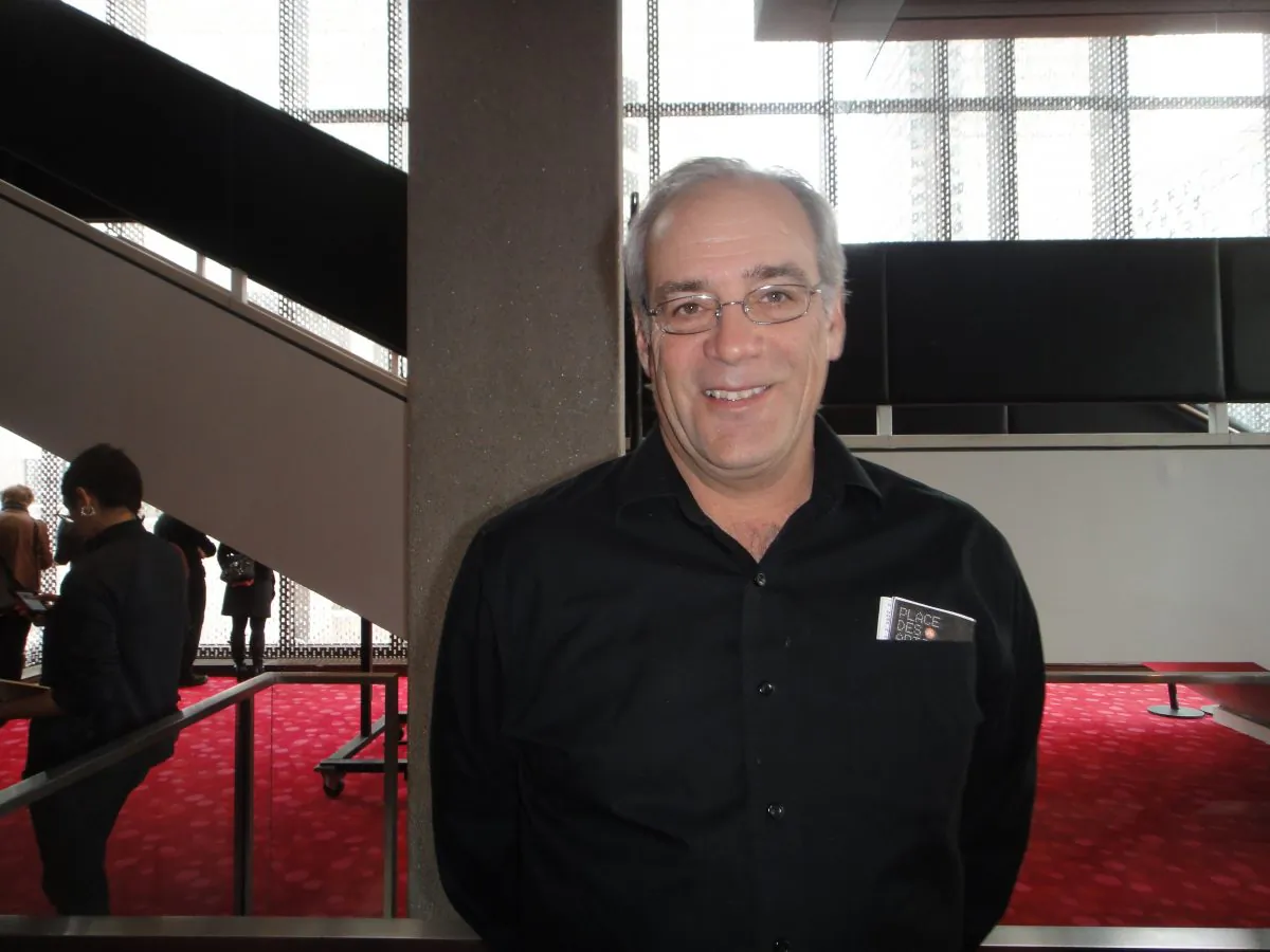 Steve Ellemo, the VP of an advanced manufacturing company making aerospace products, said Shen Yun Performing Arts left him with memories of colour and energy after seeing the performance Sunday afternoon, Jan. 11, 2015, at Place des Arts in Montreal. (Dongyu Teng/Epoch Times) 