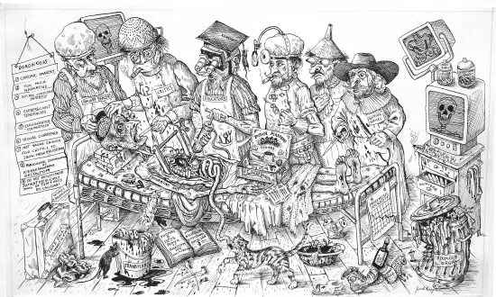 Everybody’s Guilty: Cartoonist Jonah Kinigstein Condemns the Art World