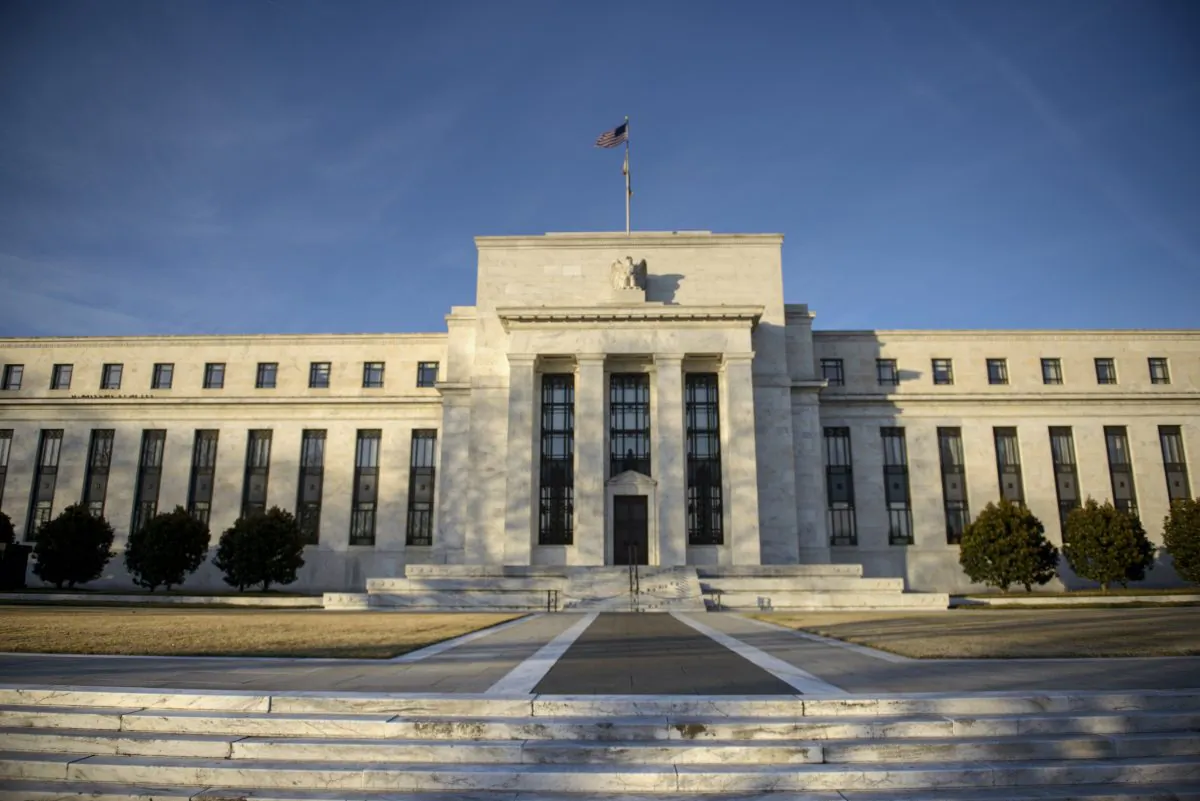 A view of the Federal Reserve in Washington, D.C., on Jan. 13, 2015. (Brendan Smialowski/AFP/Getty Images)