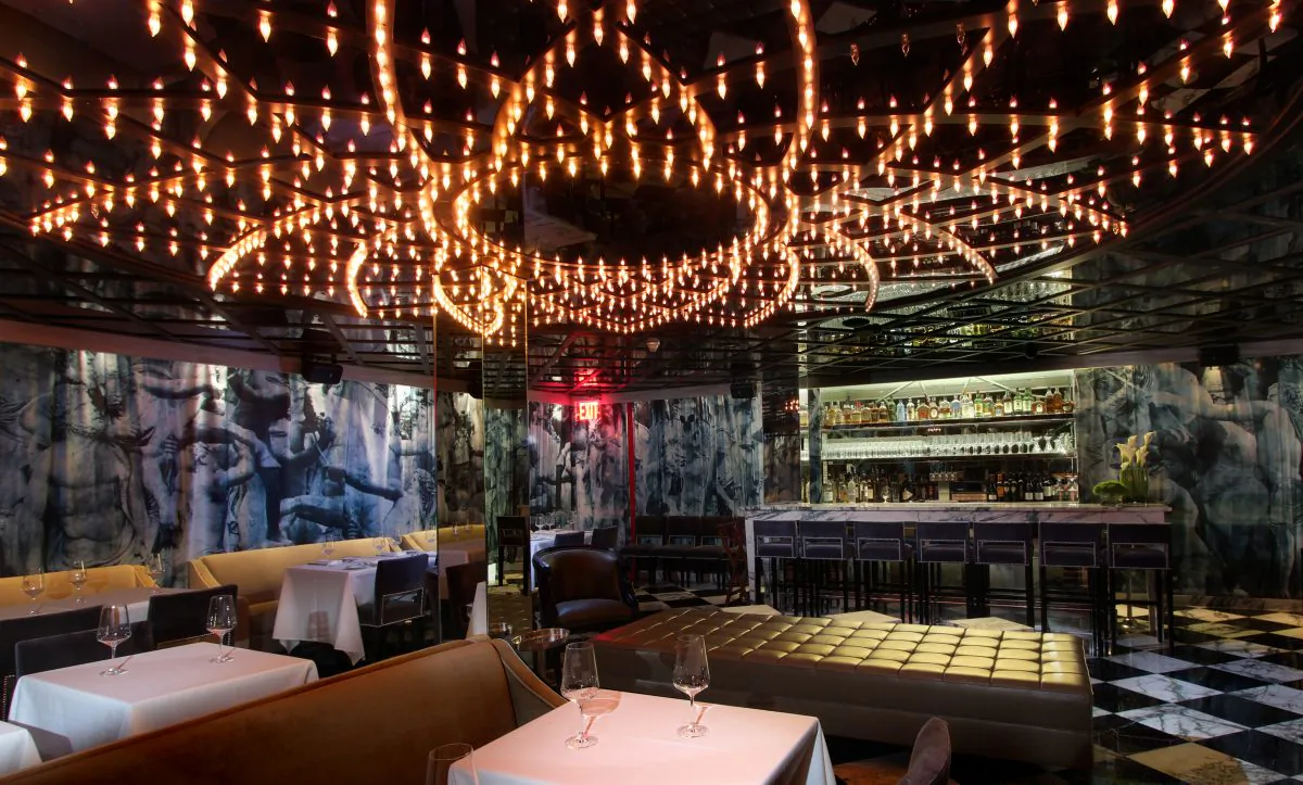 The Blue Room Lounge.
(Courtesy of Hunt & Fish Club)