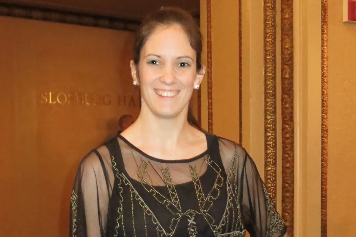 Meghan Adair thought Shen Yun Performing Arts was wonderful when she attended the Jan. 14 performance in Omaha. (Sally Sun/Epoch Times)