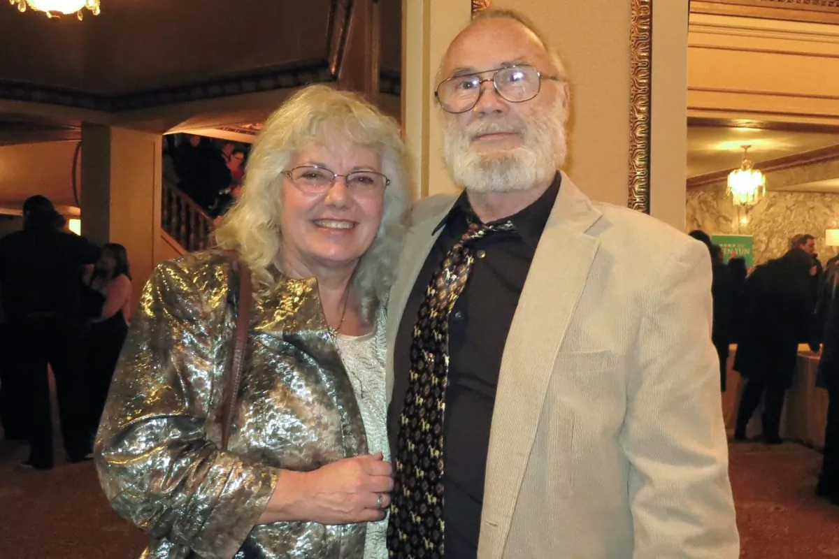 Peggy and Garry Duggan enjoyed a magical evening at Shen Yun Performing Arts at the Orpheum Theater, on Jan. 14, 2015. (Sally Sun/Epoch Times)