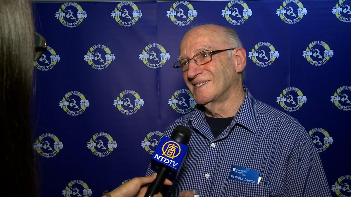 Léopold Castonguay was enchanted with Shen Yun’s portrayal of Chinese culture and traditions at Grand Théâtre de Québec on Jan. 14, 2015. (NTD Television) 