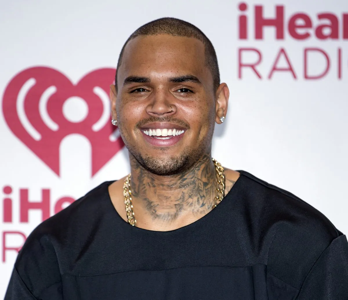 Chris Brown in Las Vegas, Nevada, on Sept. 21, 2014. 
Chris Brown was arrested on suspicion of assault with a deadly weapon on Aug. 30. He was released from jail after posting bail. 
(Andrew Estey/Invision/AP)