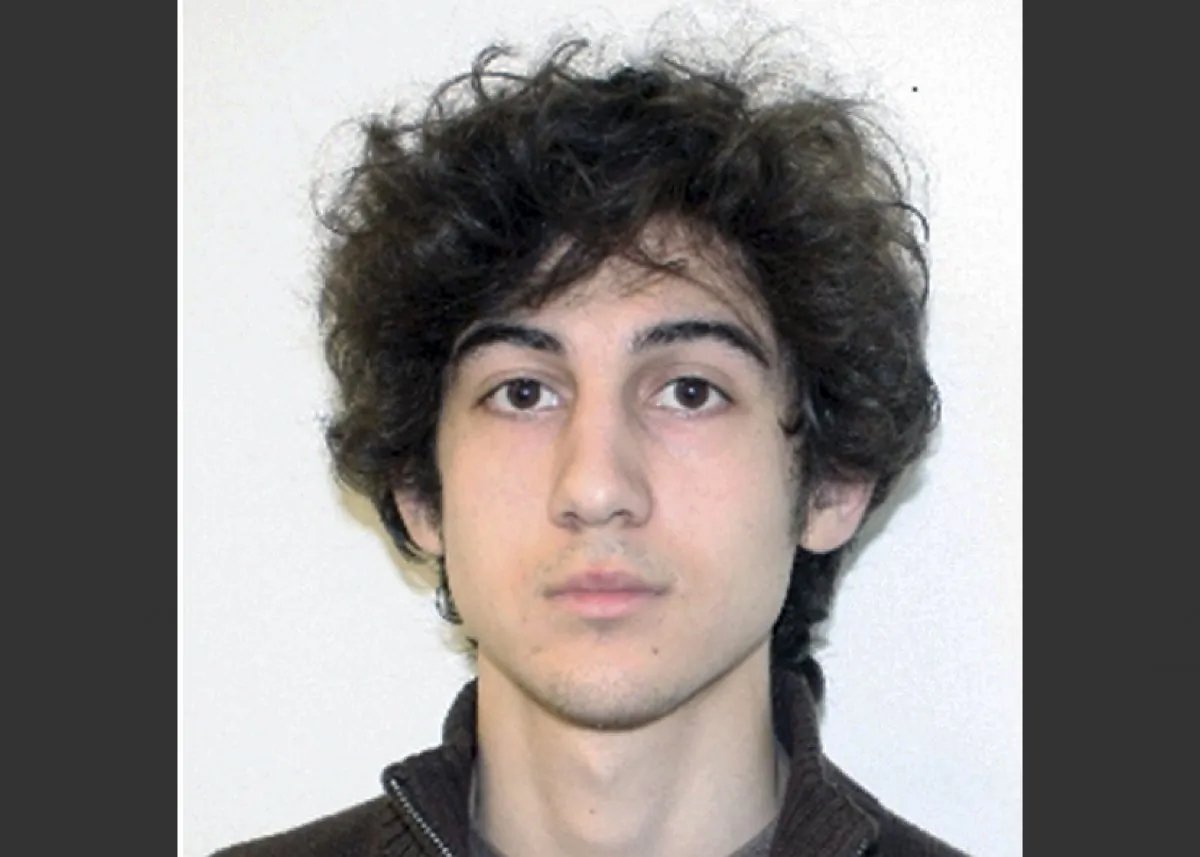 Dzhokar Tzarnaev, one of the Boston Marathon bombers, in a file photo provided by the Federal Bureau on April 19, 2013. (FBI, File/AP Photo)