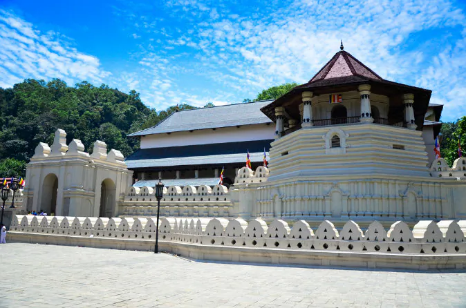 Temple of the Tooth, Kandy, Sri Lanka via Shutterstock*