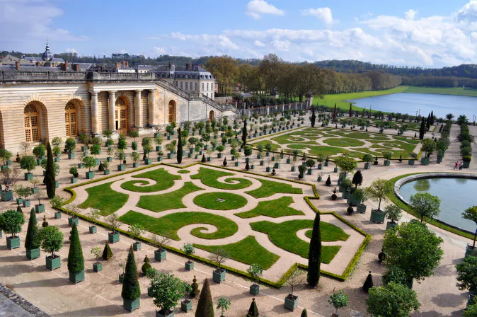 Versailles in Paris, France via Shutterstock*