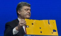 Ukraine President Points to Russian Hand in Conflict