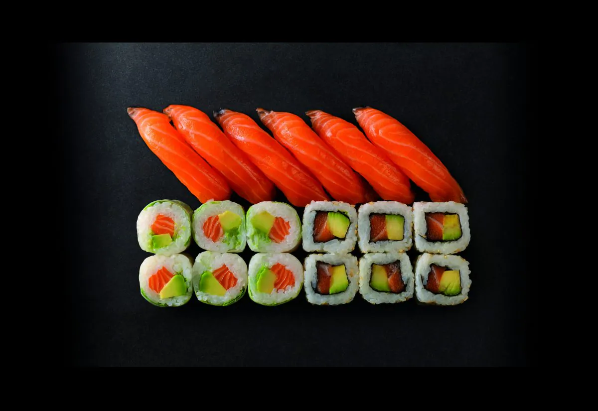 Salmon Lovers sushi box. (Courtesy of Sushi Shop)