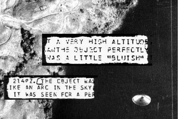 Excerpts from files declassified by the U.S. government. (NSA) Background: A file photo of an alleged unidentified flying object over Lake Cote, Costa Rica, Sept. 1971, not directly related to the U.S. government files. (Instituto Geografico Nacional de Costa Rica)