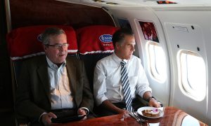 Romney and Bush Meet in Utah, but Don't Expect a Joint-Ticket
