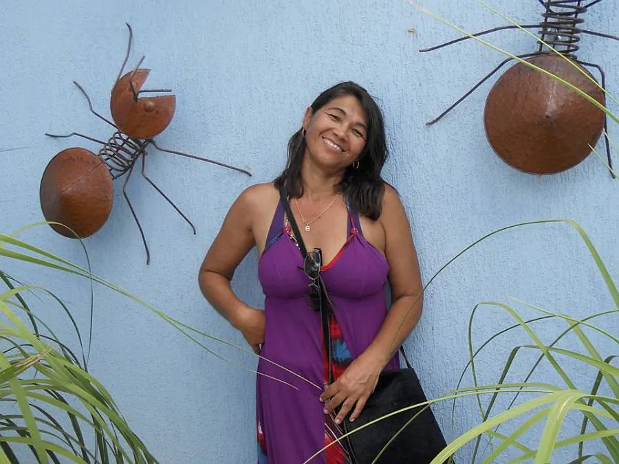 Salvador, Bahia, Brazil: Maria do Socorro da Silva, 50, Nurse: One of the key ways to address and balance the pressures in everyday life is through dialogue, meditation, communication, and leisure. You seek balance in the universe, in nature (God). It is you being focused on each activity to always develop with positive thoughts.