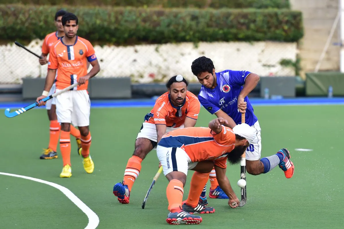 Play in a recent match between Punjab-A and Khalsa-A at King's Park. (Bill Cox/Epoch Times)