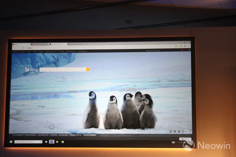 Microsoft's new browser, Spartan. (Neowin)