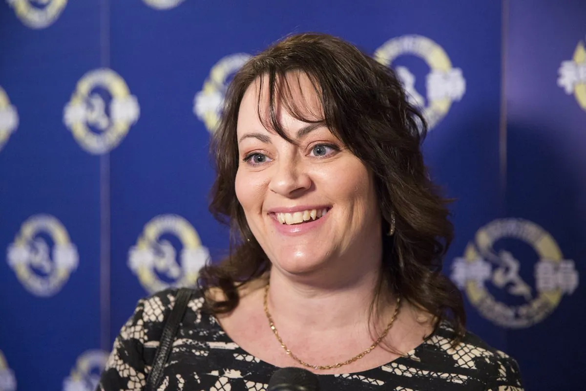Choreographer Irene Widdup, president of the Alberta Dance Educators Association, was impressed by the synchronization and dedication of Shen Yun’s dancers, Jan. 22, 2015, at Toronto’s Sony Centre for the Performing Arts. (Evan Ning/Epoch Times)