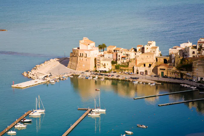 The town of Castellammare del Golfo via Shutterstock*