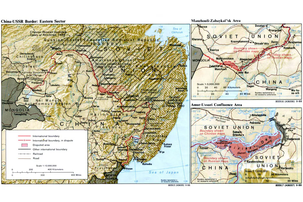 The border between Russia and China. (Wikipedia Commons)