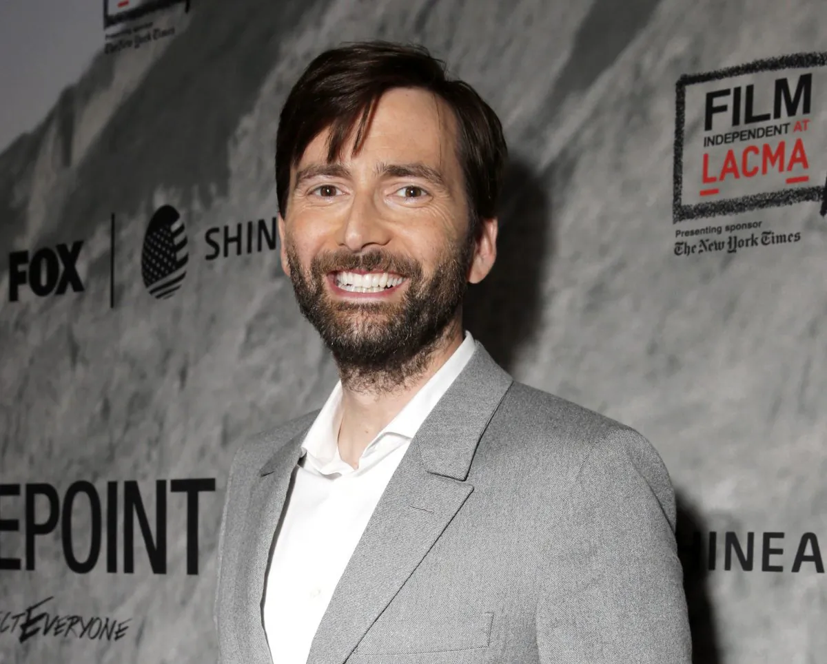 Actor David Tennant in Los Angeles on Sept. 24, 2014. Tennant will play villain The Purple Man in the 2015 Netflix series Marvel's A.K.A. Jessica Jones. (AP Photo/Todd Williamson/Invision/AP)