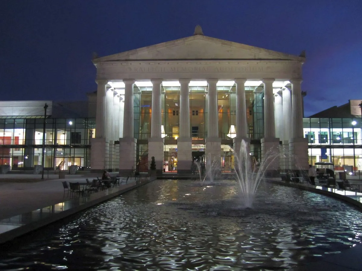 Raleigh Memorial Auditorium at Duke Energy Center for the Performing Arts, where Shen Yun will be holding performances on Jan. 27-28, 2015. (Epoch Times)