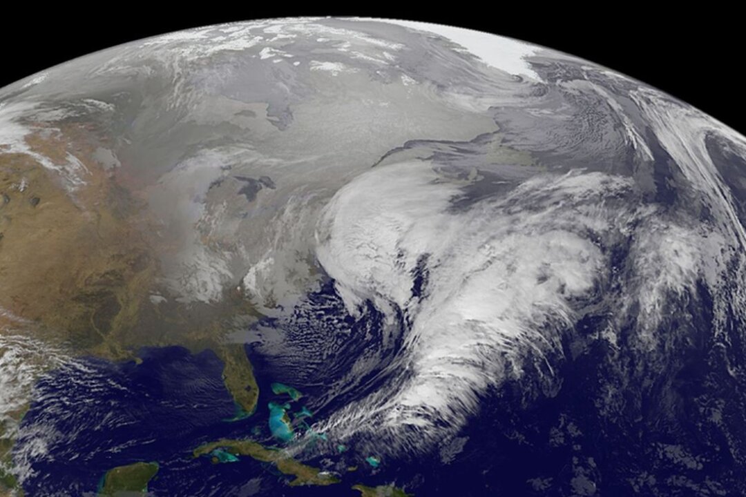 NASA Photo Shows Winter Storm Juno from Space | The Epoch Times