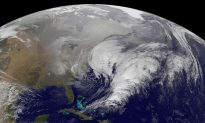 NASA Photo Shows NYC Snowstorm from Space