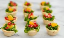 Poppy Seed & Kale Salad Cups