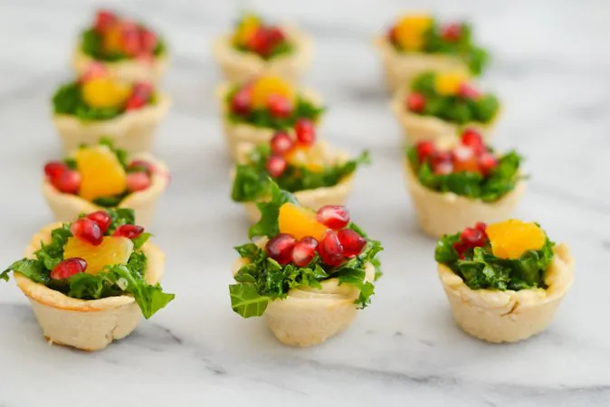 Poppy Seed & Kale Salad Cups. (Luci’s Morsels)
 