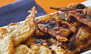 Crispy Fried Chicken Skin