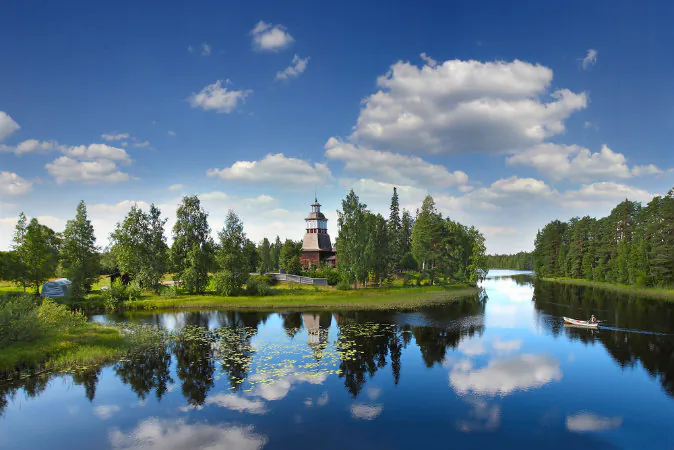 Petajavesi - Evangelical Lutheran Old Church, central Finland, UNESCO via Shutterstock*
