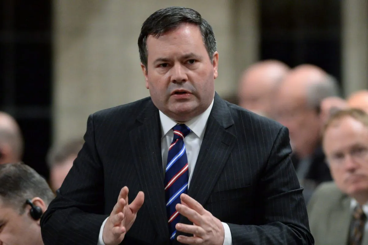 Employment and Social Development Minister Jason Kenney answers a question in the House of Commons on Jan. 28, 2105. With the government set to unveil its new anti-terrorism bill on Jan. 30, 2015, Kenney says there’s a fine line between legitimate religious expression and inciting terrorism. (The Canadian Press/Sean Kilpatrick)