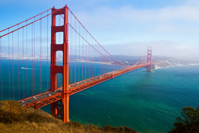 Golden Gate, San Francisco, California via Shutterstock*