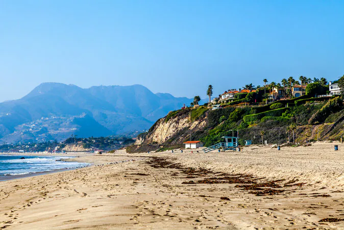 Beach in Malibu, California. (Shutterstock*)