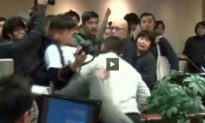 A Hong Kong Town Planner Body Slams Student on Camera and Gets Away With It