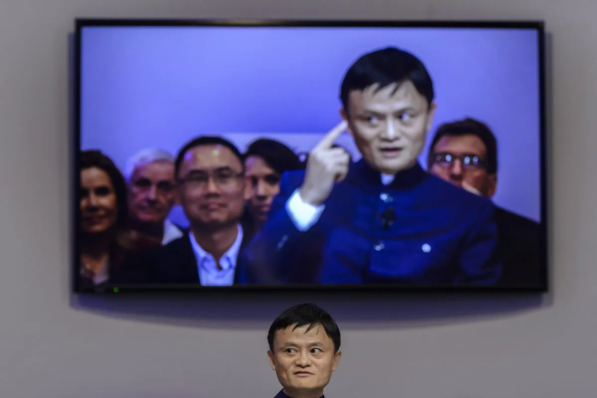 Alibaba’s Chairman Jack Ma, in Davos, Switzerland, on Jan. 23. (Fabrice Coffrini/AFP/Getty Images)