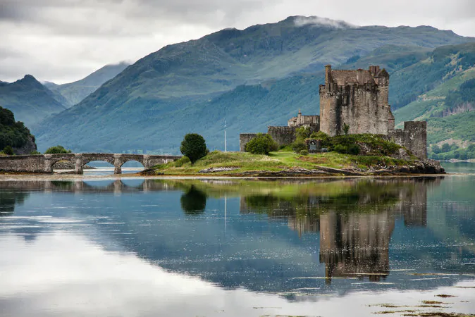 Eilean Donan Castle, Loch Duich, Scotland, UK via Shutterstock*