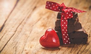 Valentine's Day and Green Chocolate