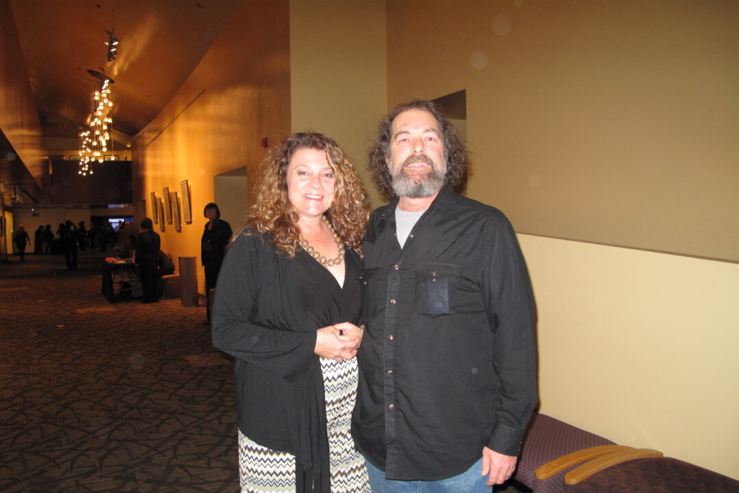 Mr. and Mrs. Kevin Routon enjoy Shen Yun Performing Arts World Company at The Fred Kavli Theatre, in Thousand Oaks on Feb. 3, 2015. (Jenny Liu/Epoch Times)