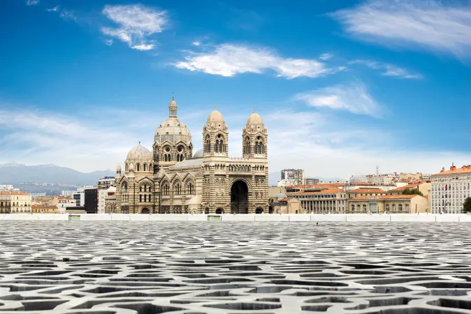 Cathedral de la Major, Marseille via Shutterstock*