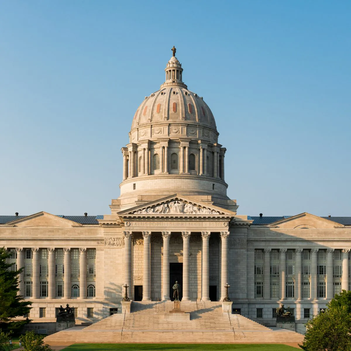 The Kolb County Courthouse in Jefferson City, Missouri, captured on July 20, 2014. (Nagel Photography)