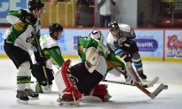 Aces Head Hockey League with Close Win Over Sharks